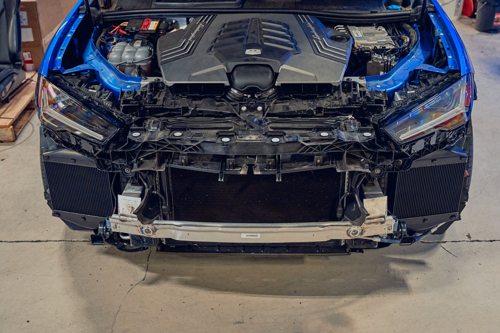 CSF #8211 Lamborghini Urus / Audi RS Q8 Twin Intercooler Set - Thermal Dispersion Black