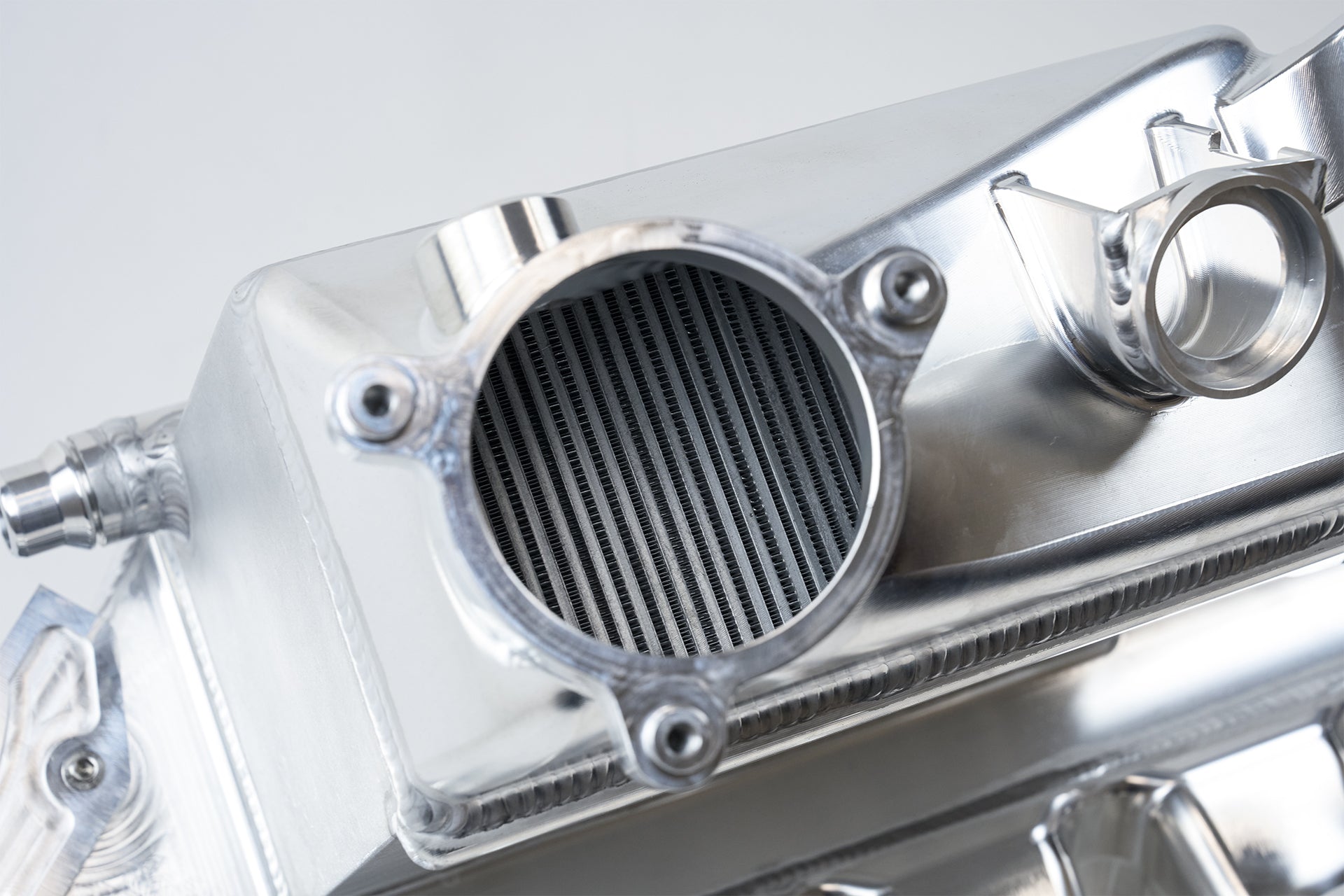CSF #8233B BMW S58 "Level-Up" Charge Air Cooler Manifold - Thermal Dispersion Black
