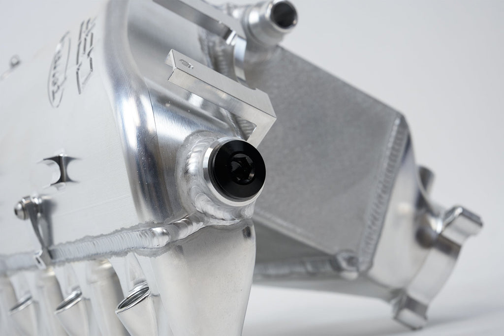 CSF #8233 BMW S58 "Level-Up" Charge Air Cooler Manifold - Raw Billet