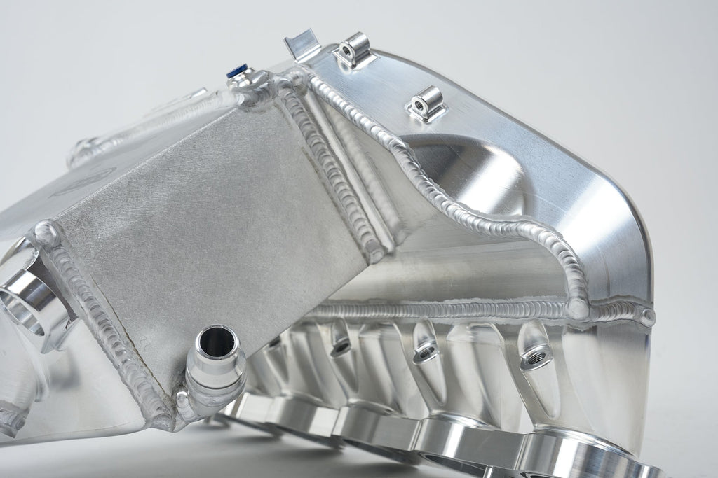 CSF #8233 BMW S58 "Level-Up" Charge Air Cooler Manifold - Raw Billet