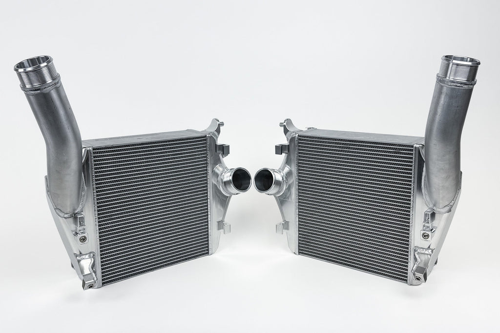 CSF #8280 Audi SQ7 / SQ8 Twin Intercooler Set - Raw Billet