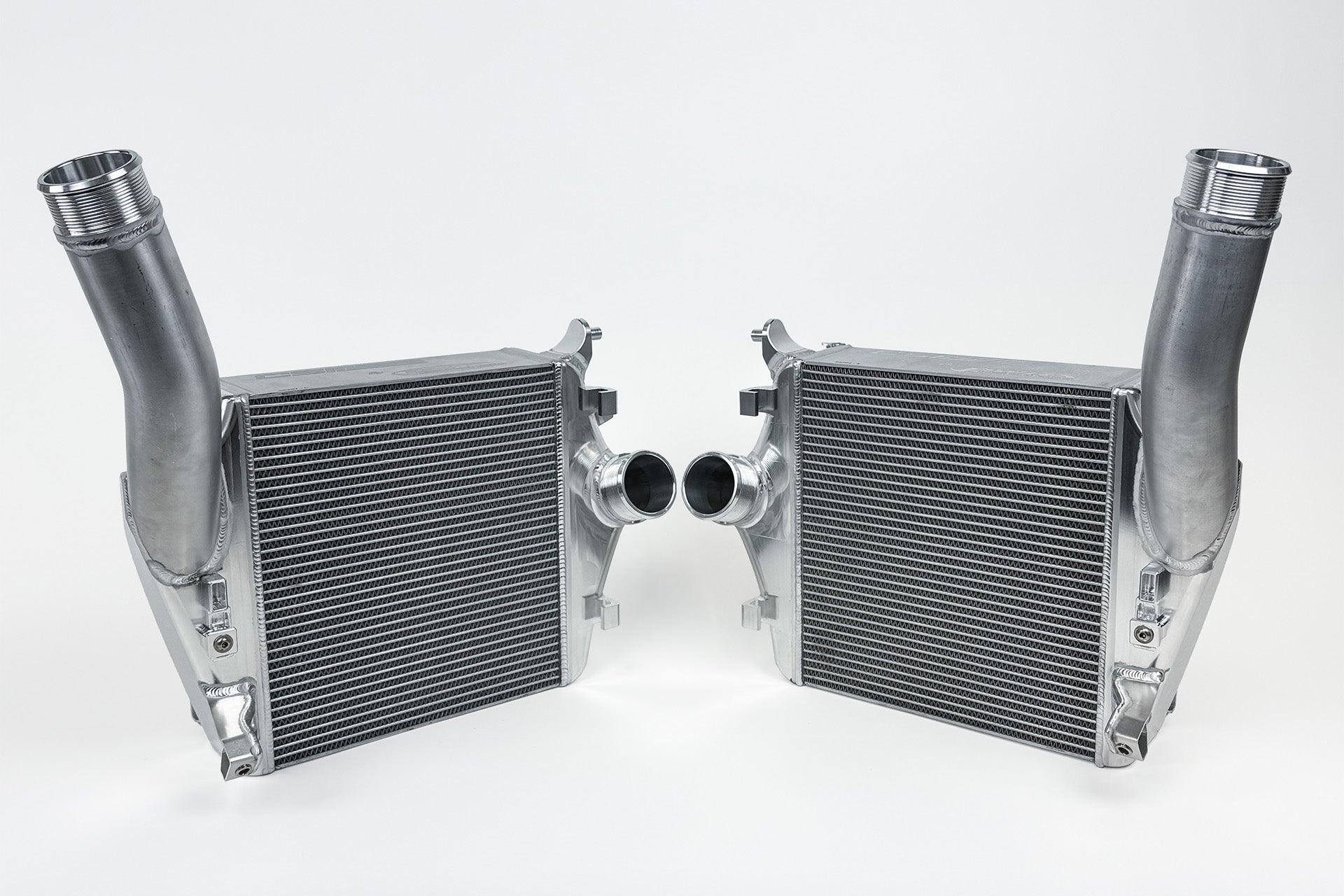 CSF #8280 Audi SQ7 / SQ8 Twin Intercooler Set - Raw Billet