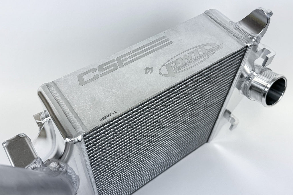 CSF #8280 Audi SQ7 / SQ8 Twin Intercooler Set - Raw Billet