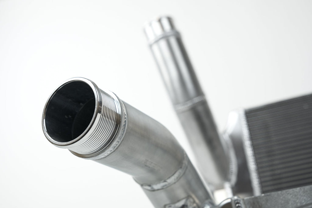 CSF #8280 Audi SQ7 / SQ8 Twin Intercooler Set - Raw Billet