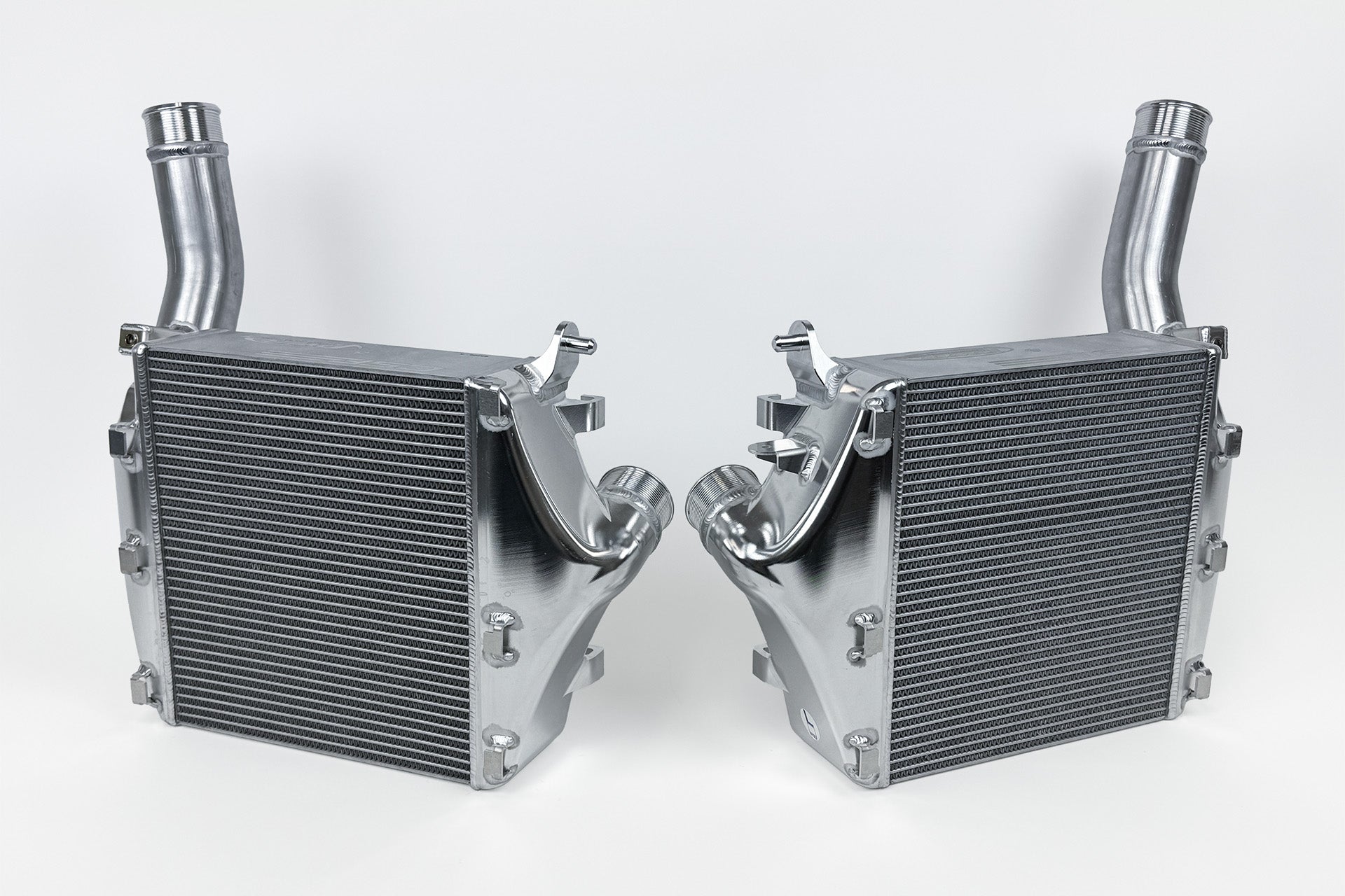 CSF #8280 Audi SQ7 / SQ8 Twin Intercooler Set - Raw Billet