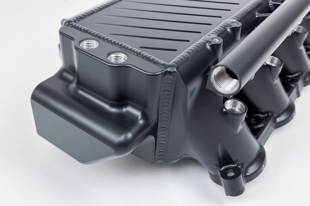 CSF #8300B BMW Gen 1 B58 Charge Air Cooler Manifold - Thermal Dispersion Black