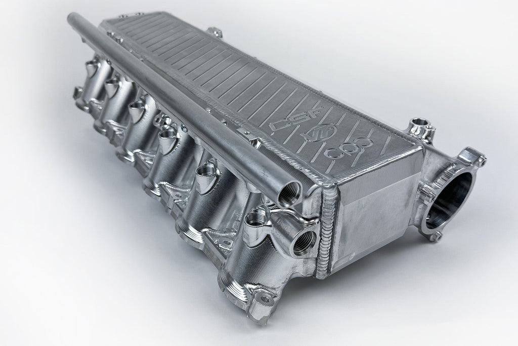 CSF #8300 BMW Gen 1 B58 Charge Air Cooler Manifold - Raw Billet