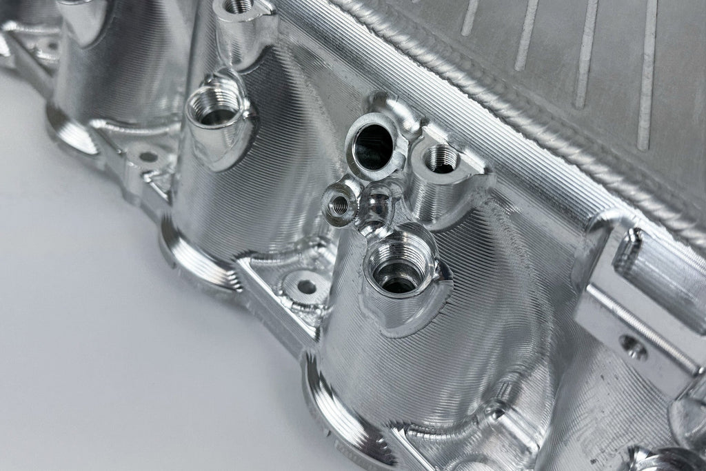 CSF #8300 BMW Gen 1 B58 Charge Air Cooler Manifold - Raw Billet