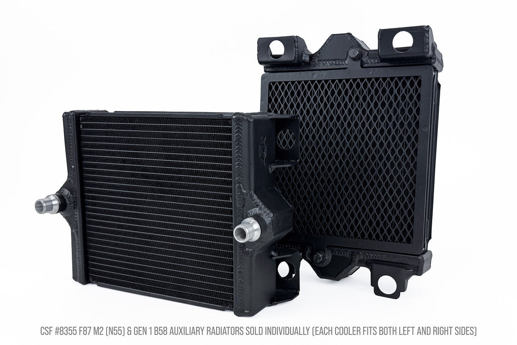 CSF #8355 F87 M2 (N55) / F3X 340i/440i / F2X M240i High-Performance Auxiliary Radiator