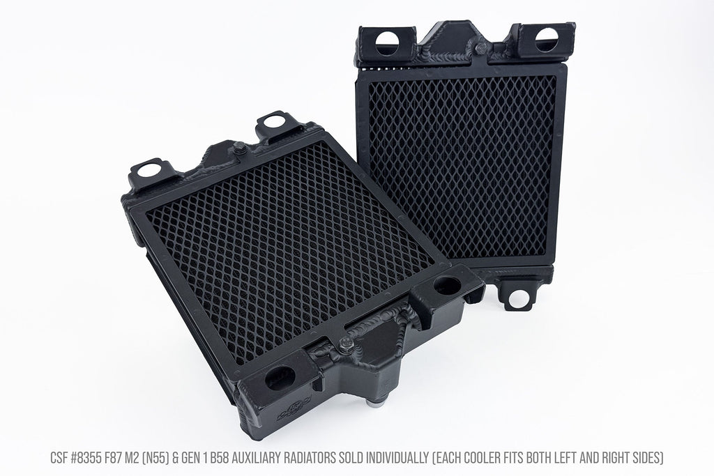 CSF #8355 F87 M2 (N55) / F3X 340i/440i / F2X M240i High-Performance Auxiliary Radiator