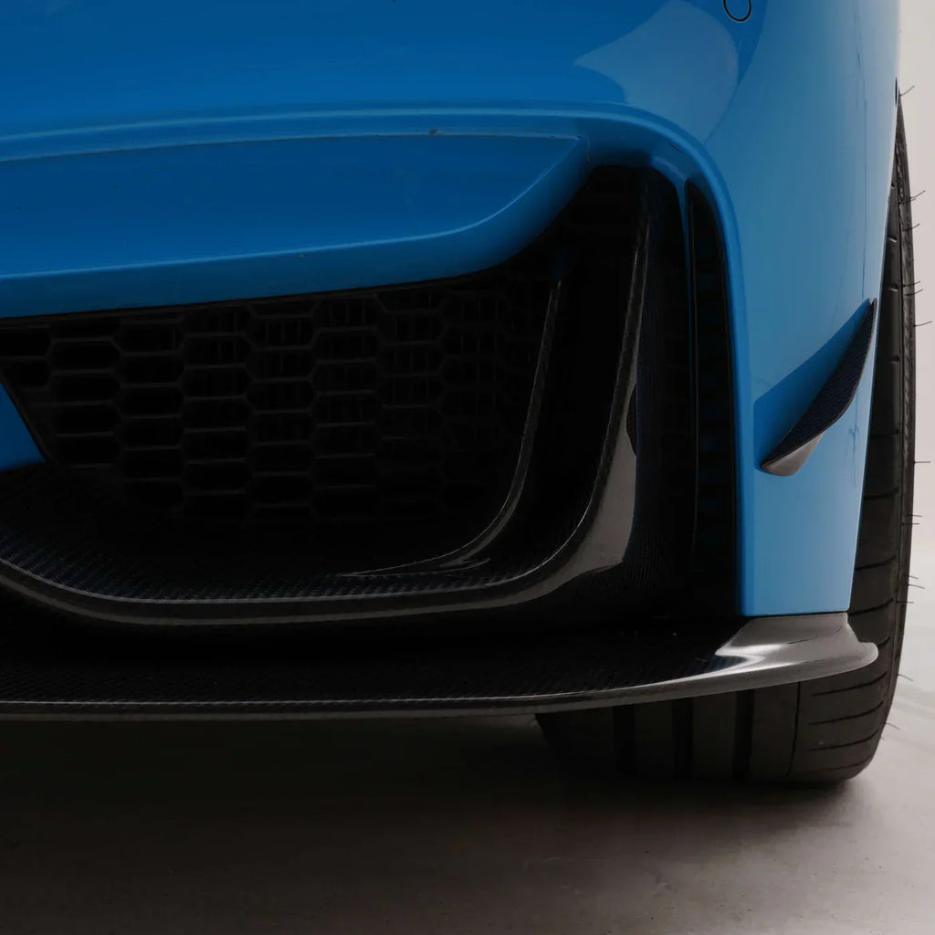 BMW F8X M3/M4 CARBON FIBER FRONT BUMPER CANARDS