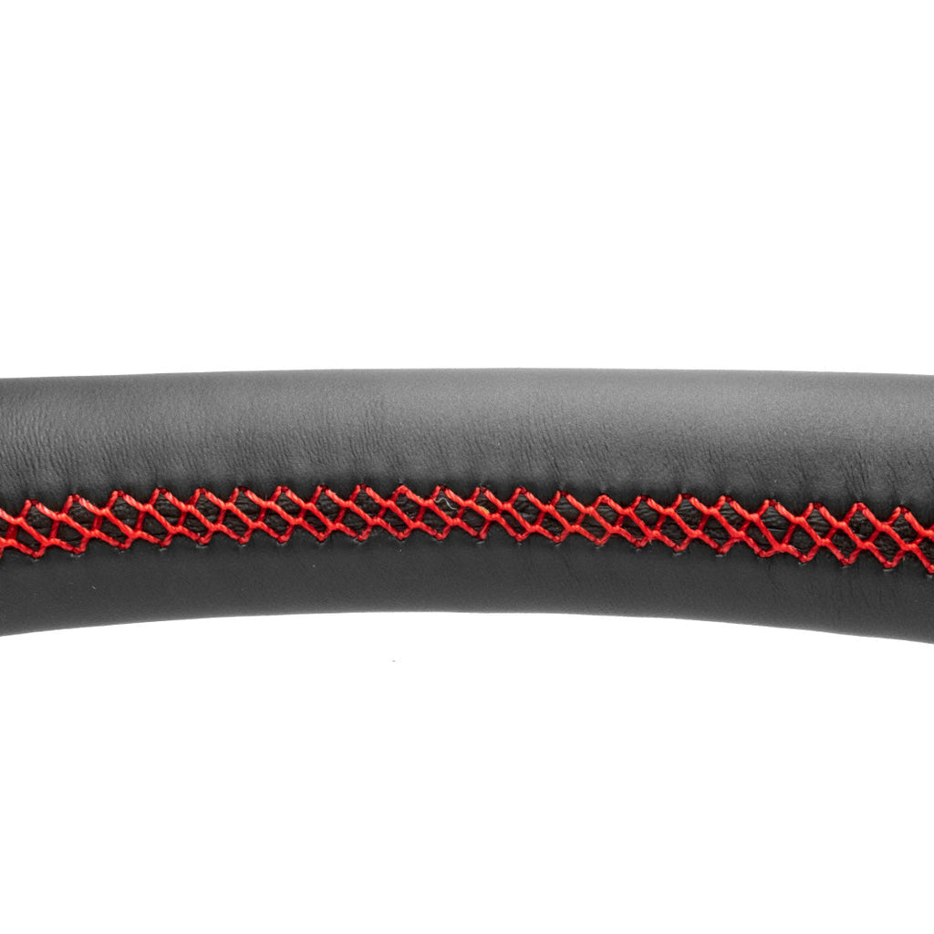 ATC Sprint DriftOne$ Steering Wheel - Black Leather Black Spokes 345mm