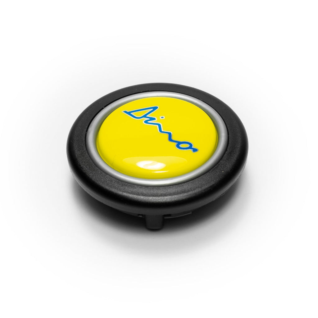 Dino Horn Button - Silver Ring