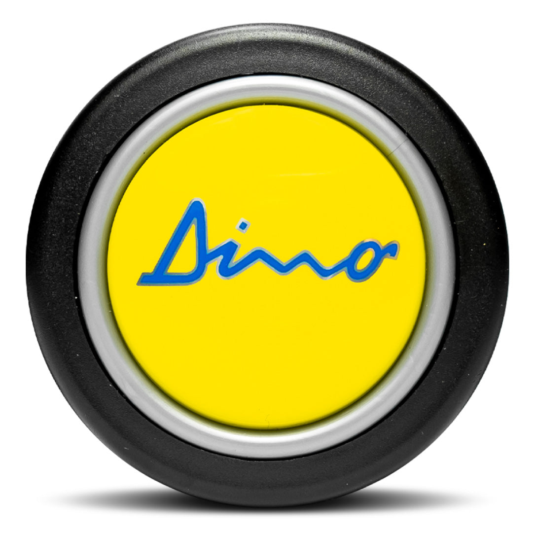 Dino Horn Button - Silver Ring