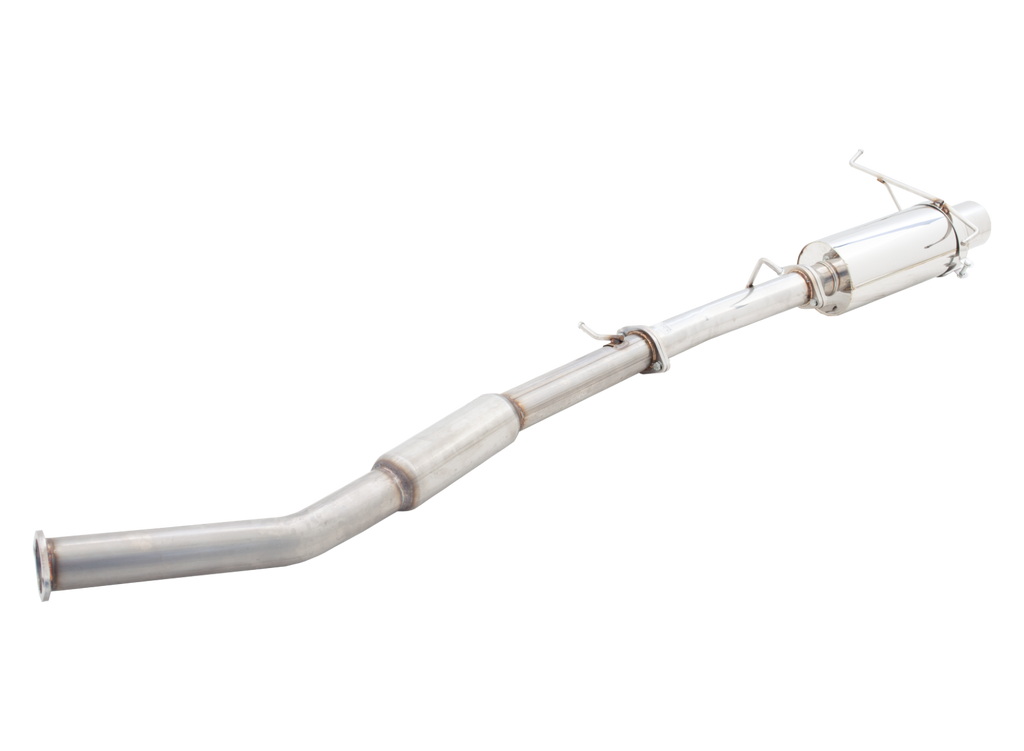 Nissan Silvia / 200SX (S14, S15) - 1994 - 2002 - 3" Cat-Back System, 409 Raw Stainless Steel
