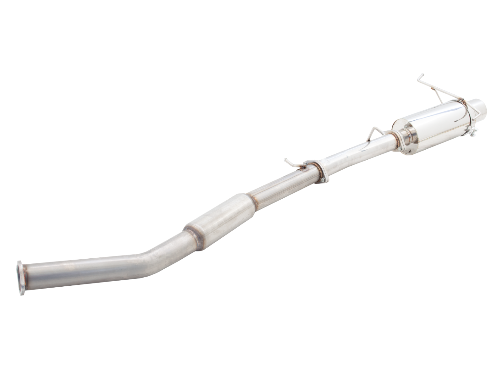 Nissan Silvia / 200SX (S14, S15) - 1994 - 2002 - 3" Cat-Back System, 409 Raw Stainless Steel