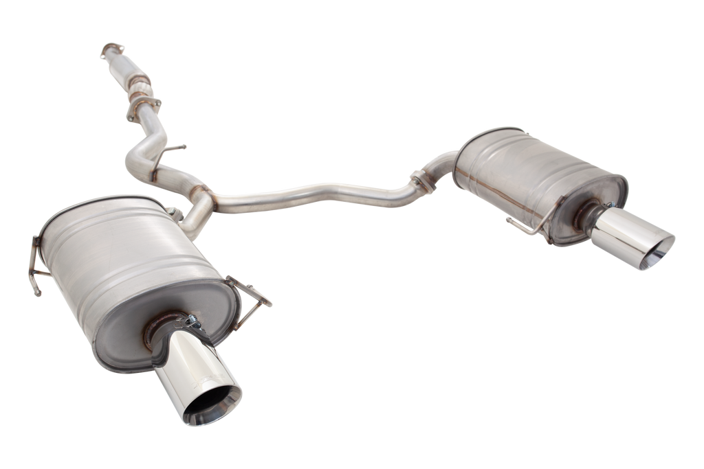 Subaru Legacy - 2004 - 2009 - 2.25" Cat-Back System, 409 Raw Stainless Steel