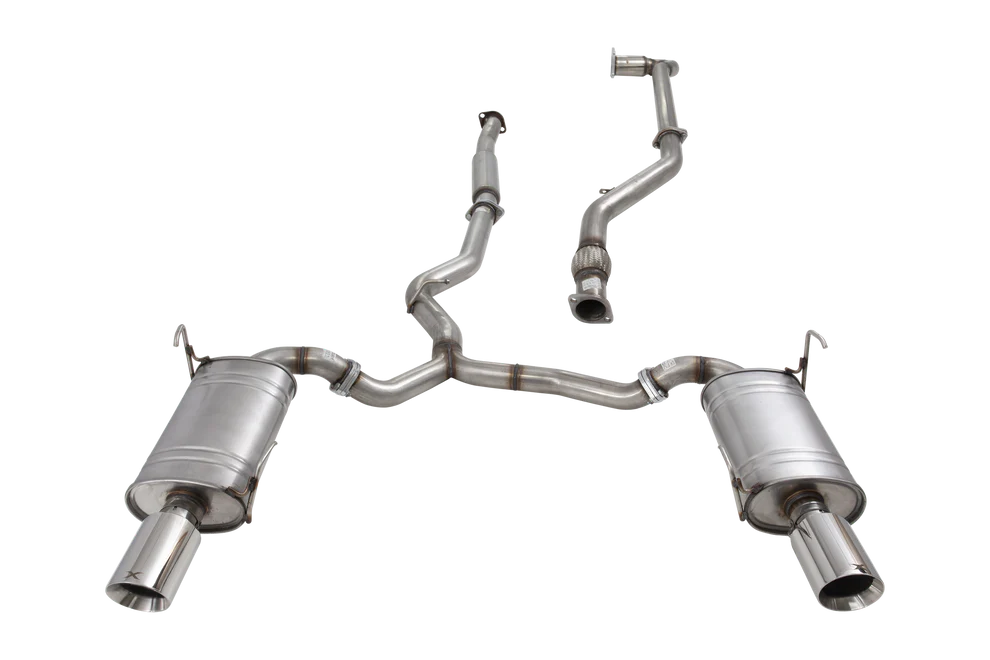 Subaru Legacy - 2009 - 2015 - 3" Turbo-Back System, 409 Raw Stainless Steel