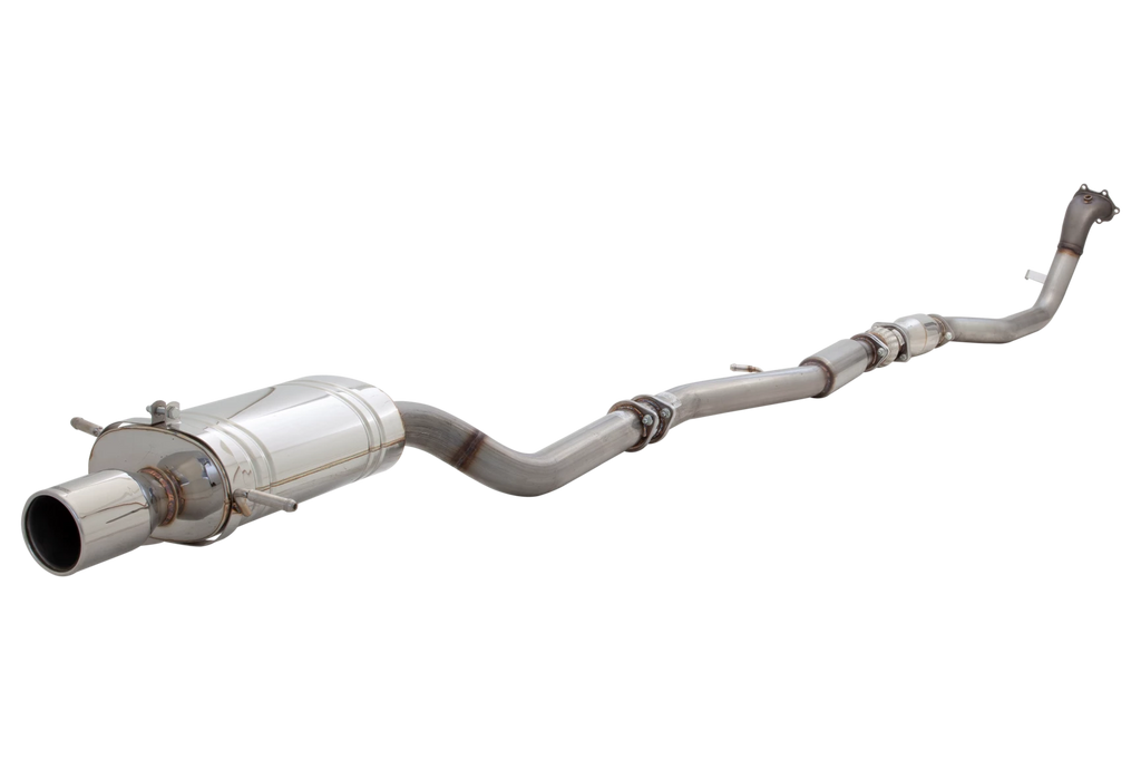 Subaru Forester GT - 1997 - 2008 - 3" Turbo-Back System, 409 Raw Stainless Steel (for track and off road use only)