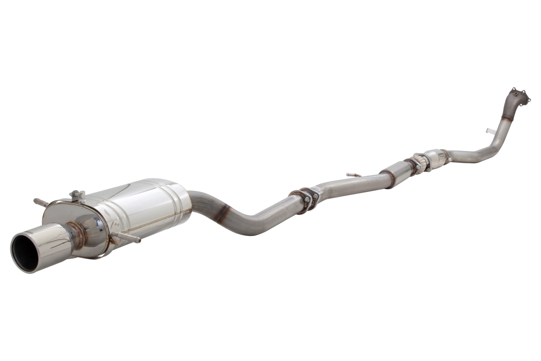Subaru Forester GT - 1997 - 2008 - 3" Turbo-Back System, 409 Raw Stainless Steel (for track and off road use only)