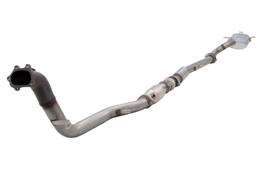 Subaru Forester GT - 1997 - 2008 - 3" Turbo-Back System, 409 Raw Stainless Steel (for track and off road use only)