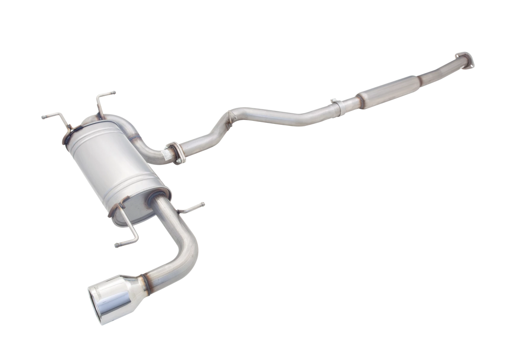 Subaru Impreza RS (G3) - 2009 - 2011 - 2.5" Cat-Back System, 409 Raw Stainless Steel