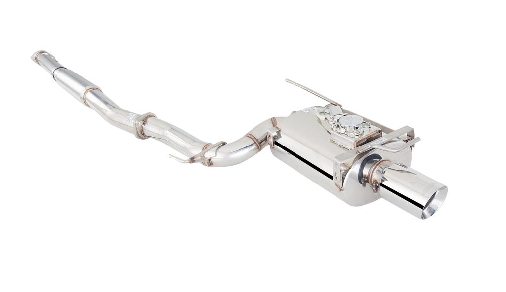 Mitsubishi Lancer Evolution 7, 8, 9 - 2001 - 2007 - 3" Cat-Back System with Varex Muffler, 304 Stainless Steel