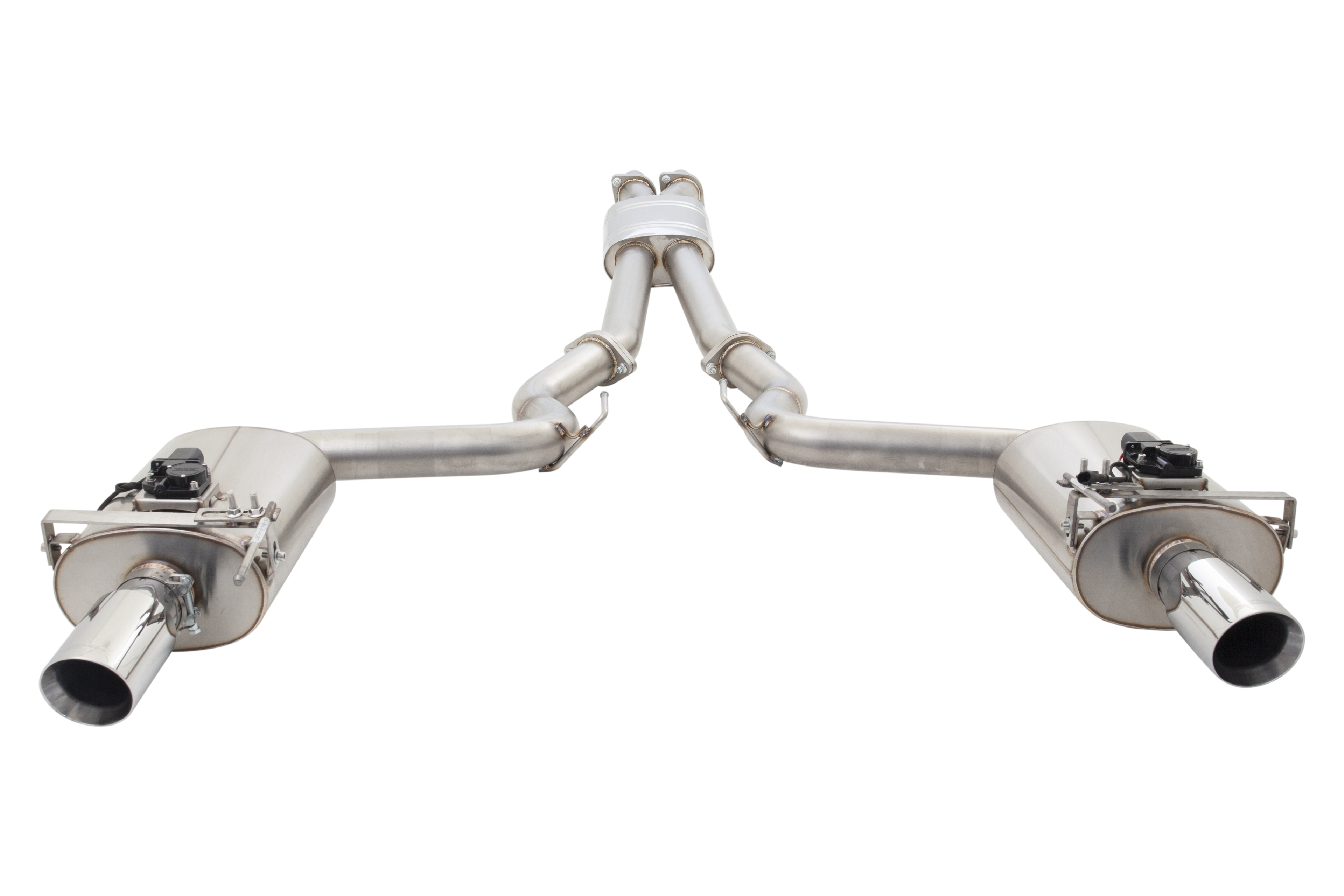 Ford Mustang GT Fastback (S550) - 2015 - 2017 - 3" Cat-Back System with Oval Varex Mufflers, 304 Stainless Steel