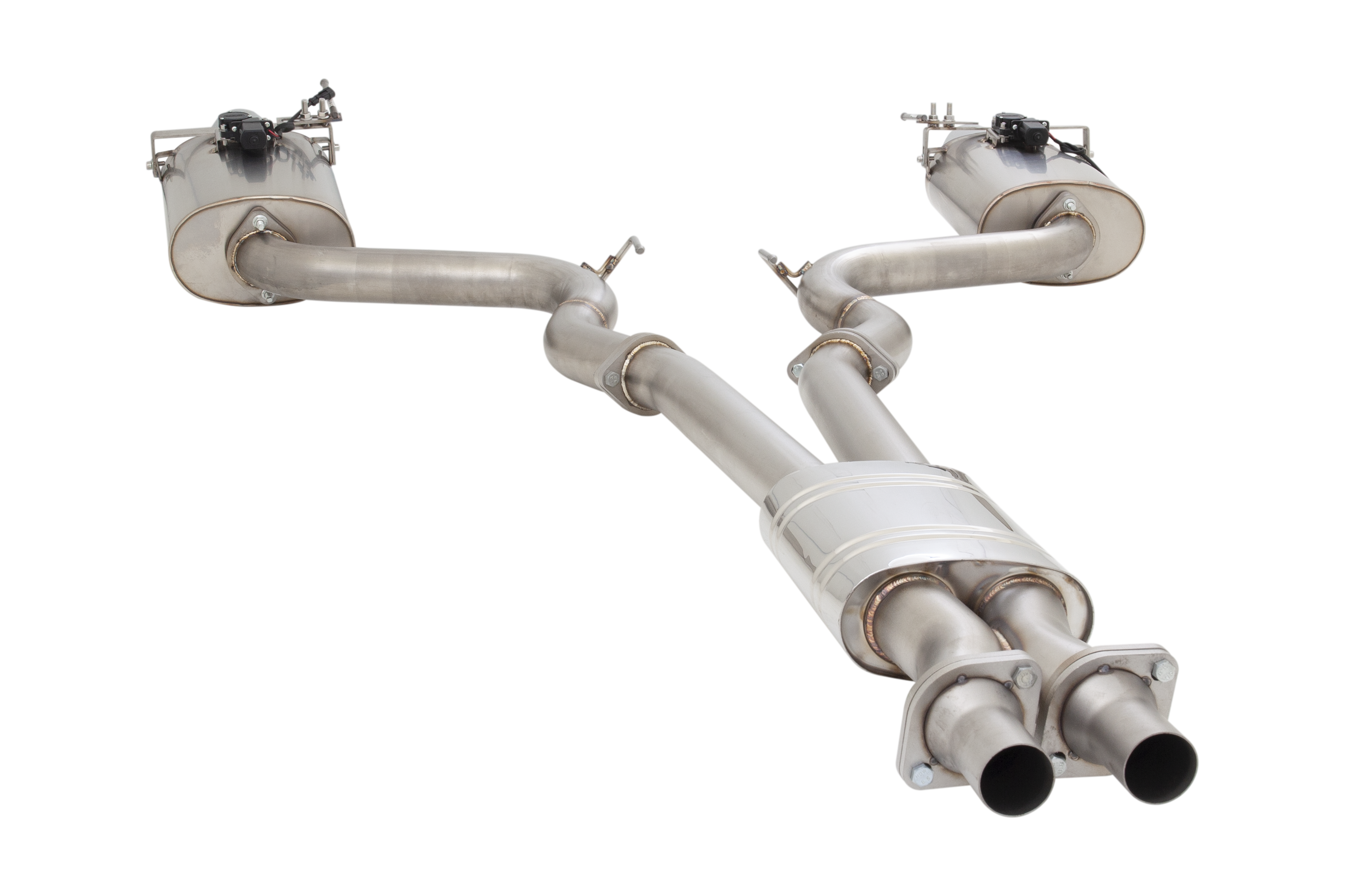 Ford Mustang GT Fastback (S550) - 2015 - 2017 - 3" Cat-Back System with Oval Varex Mufflers, 304 Stainless Steel