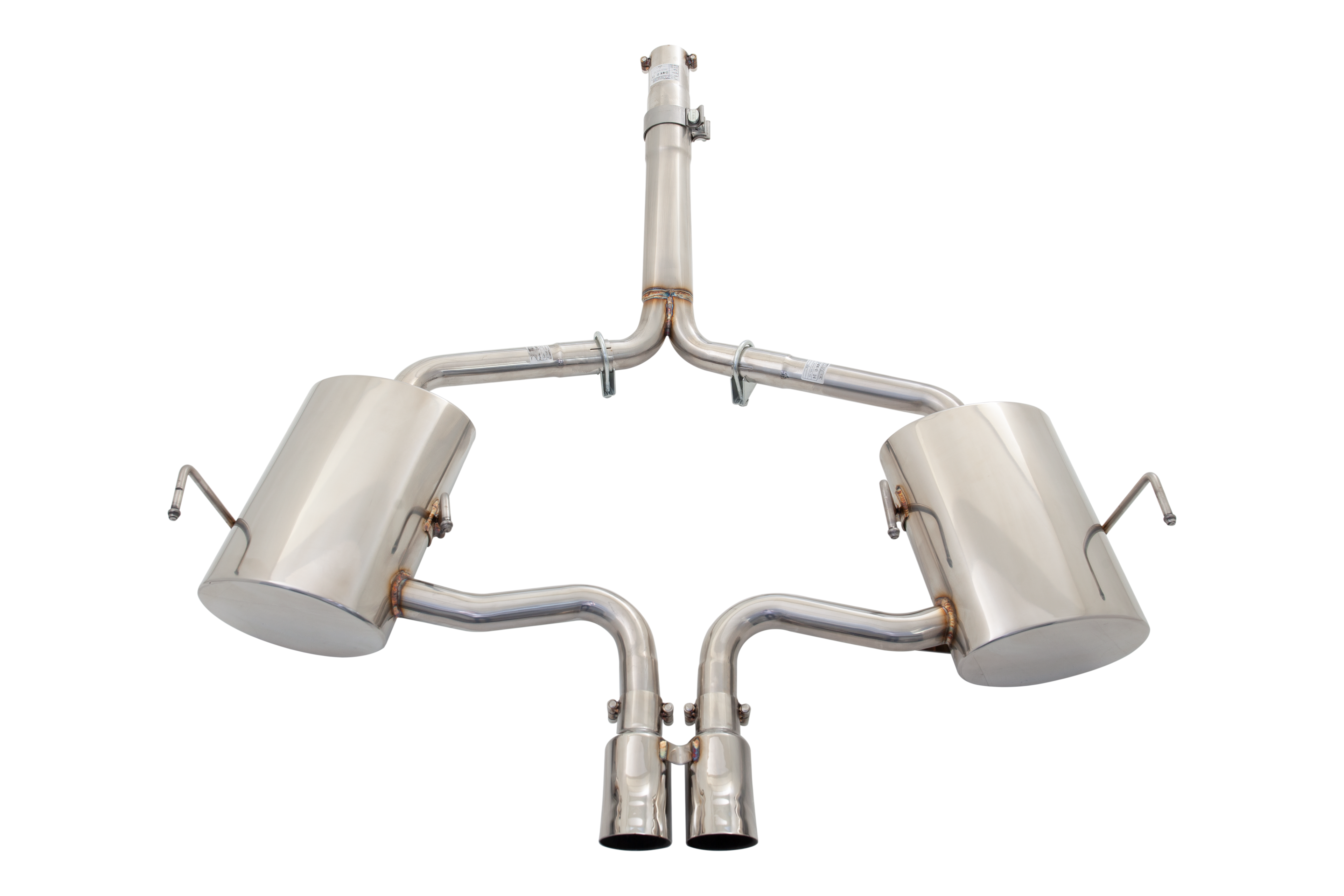 MINI Cooper S (R51) - 2004 - 2006 - 1.5" Cat-Back System, 304 Stainless Steel