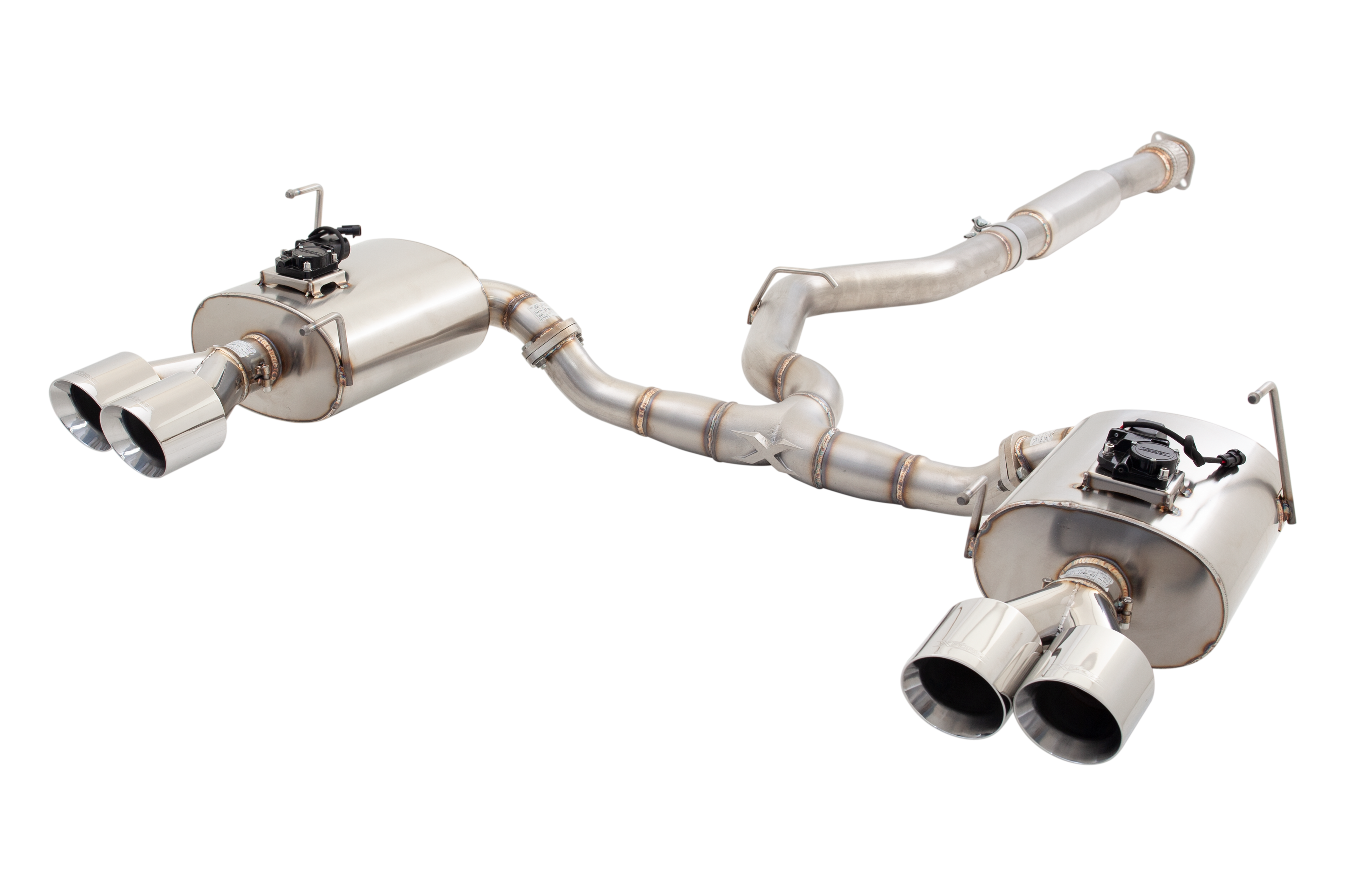 Subaru Impreza WRX / STI - 2011 - 2017 - 3" Cat-Back System with Varex Mufflers (VALVED SYSTEM), 304 Stainless Steel
