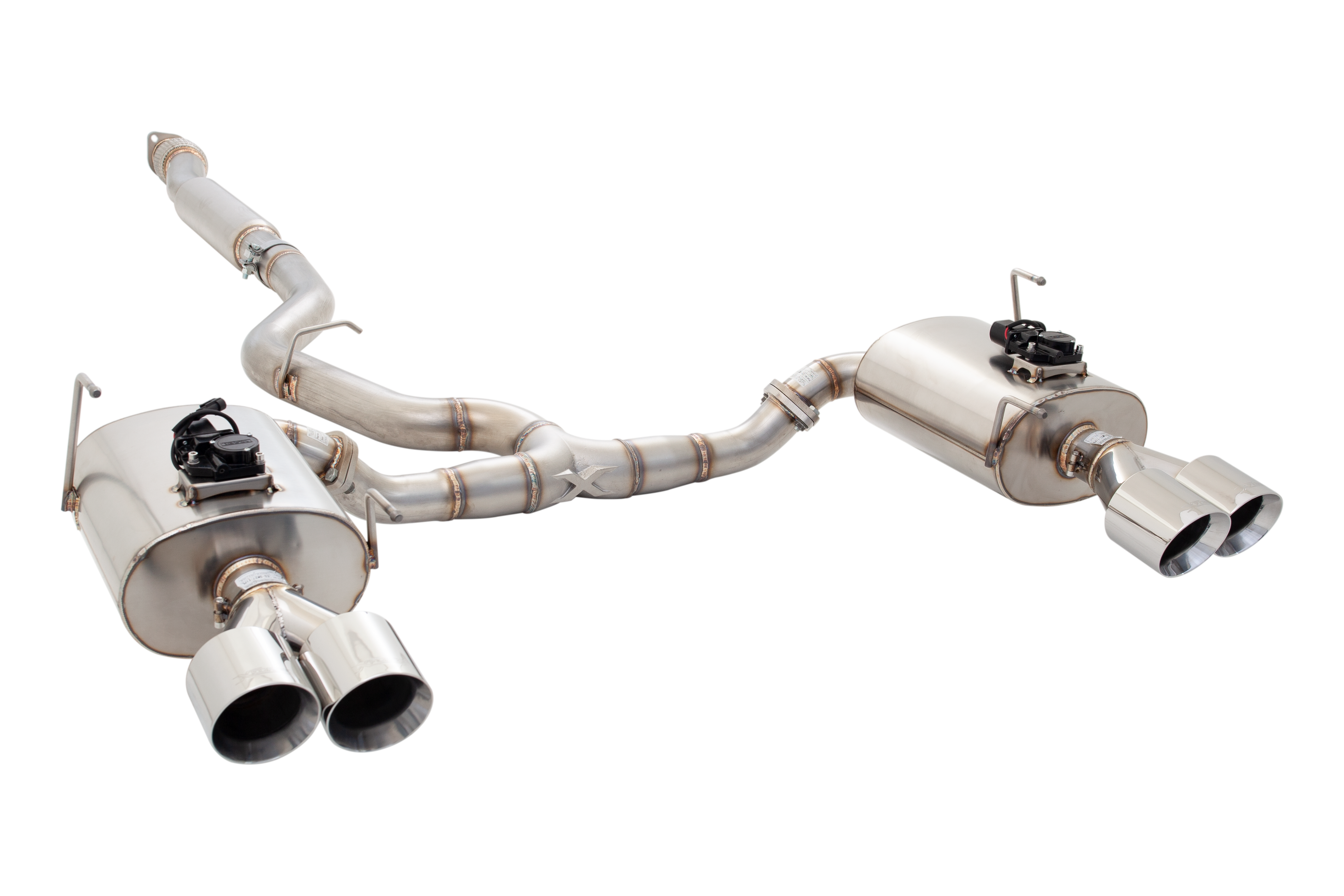 Subaru Impreza WRX / STI - 2011 - 2017 - 3" Cat-Back System with Varex Mufflers (VALVED SYSTEM), 304 Stainless Steel