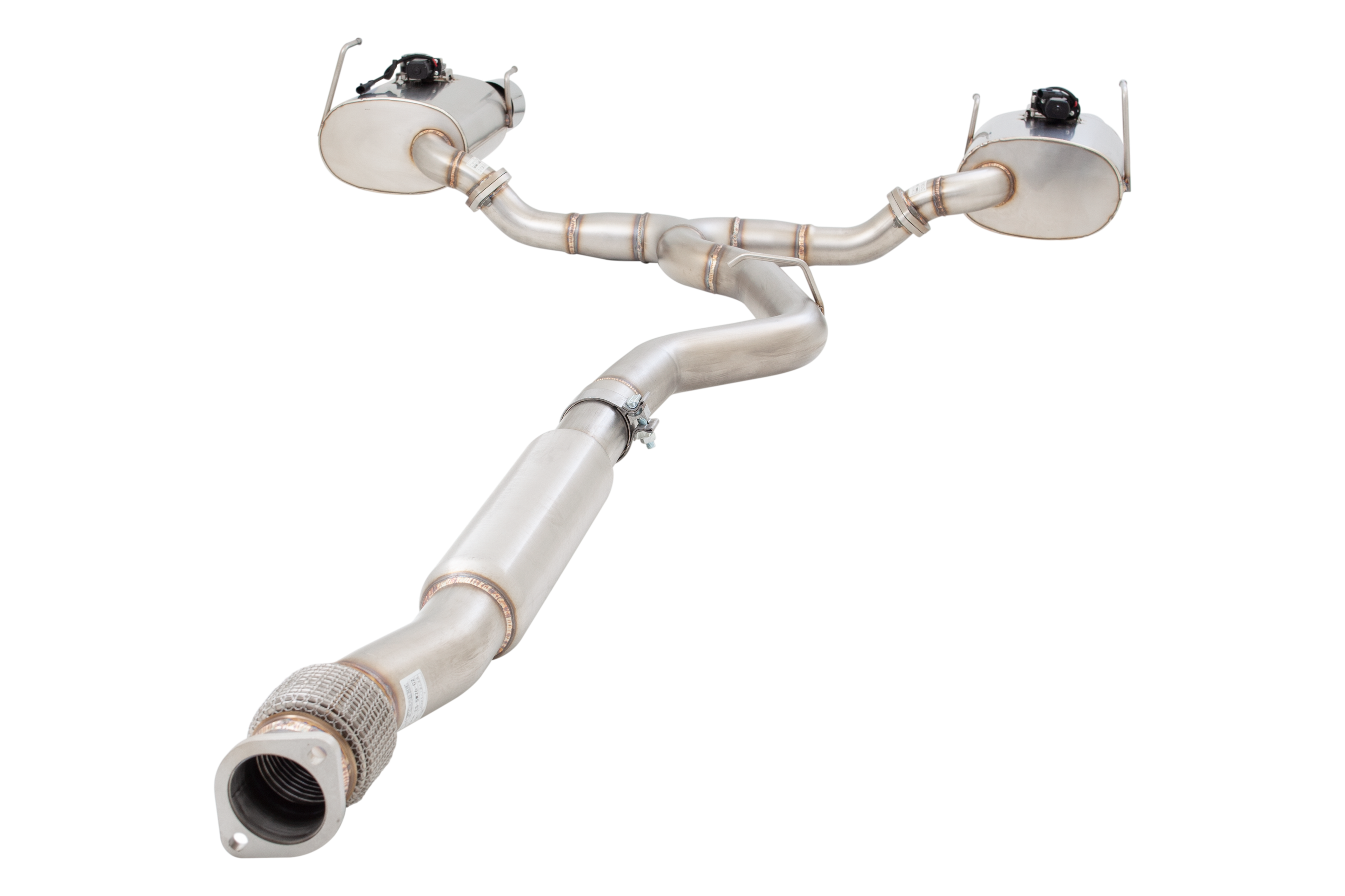 Subaru Impreza WRX / STI - 2011 - 2017 - 3" Cat-Back System with Varex Mufflers (VALVED SYSTEM), 304 Stainless Steel