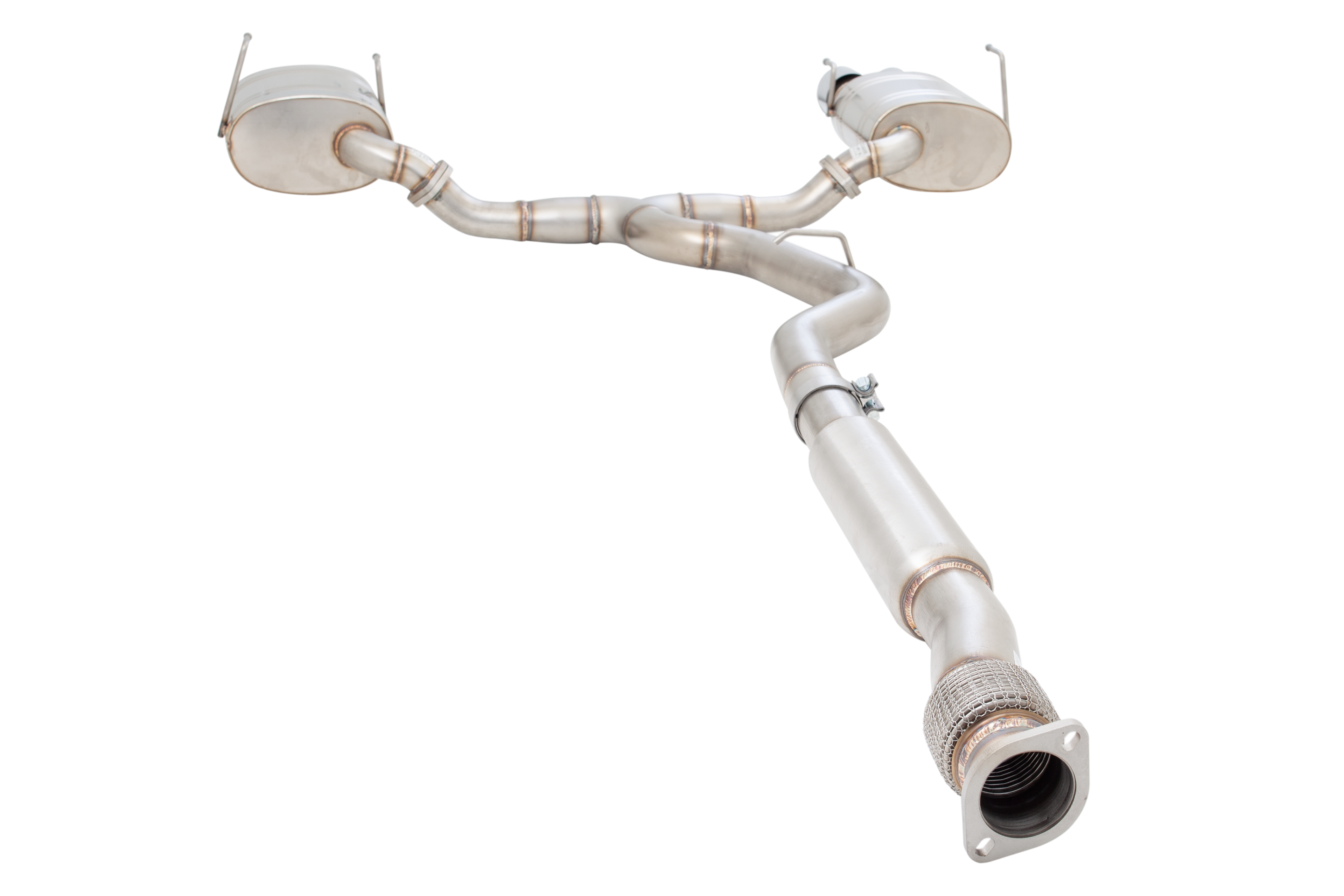 Subaru WRX STI (G3) - 2011 - 2017 - 3" Cat-Back System with Oval Mufflers (STREET SYSTEM), 304 Stainless Steel
