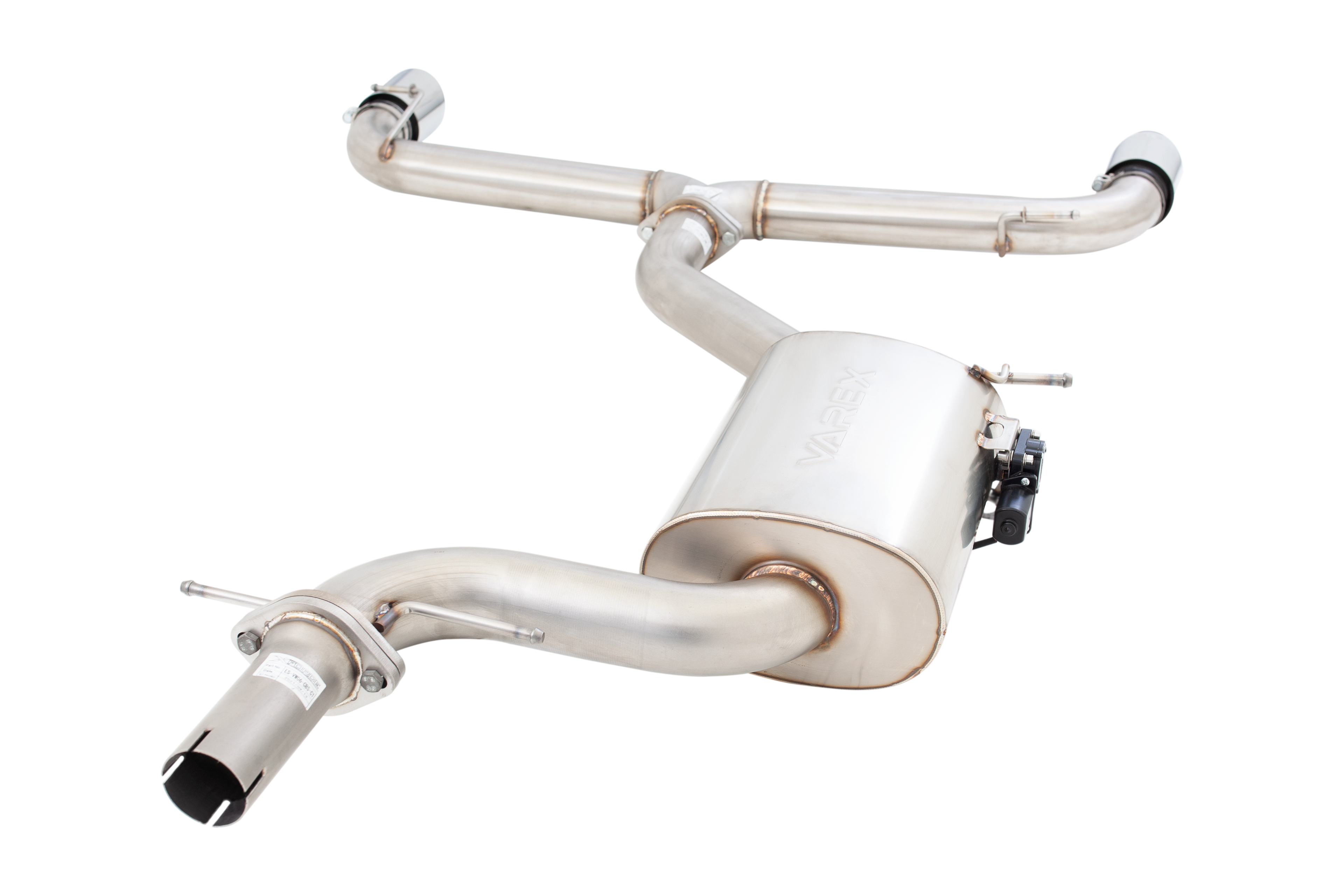 Volkswagen Golf GTI (MK6) / Scirocco R - 3" Cat-Back System with Varex Muffler, 304 Stainless Steel