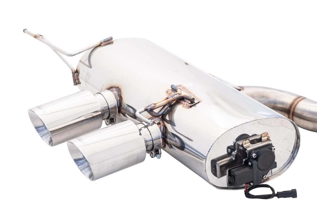 VW GOLF R (MK6) - 2010 - 2012 - 3" Cat-Back System with Varex Muffler, 304 Stainless Steel
