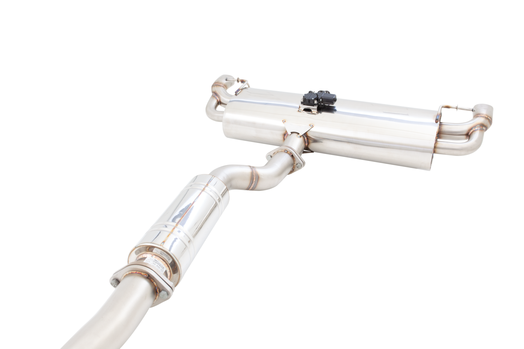 Mercedes Benz A45 AMG (W176) - 3" Cat-Back System with Varex Muffler, 304 Polished Stainless Steel