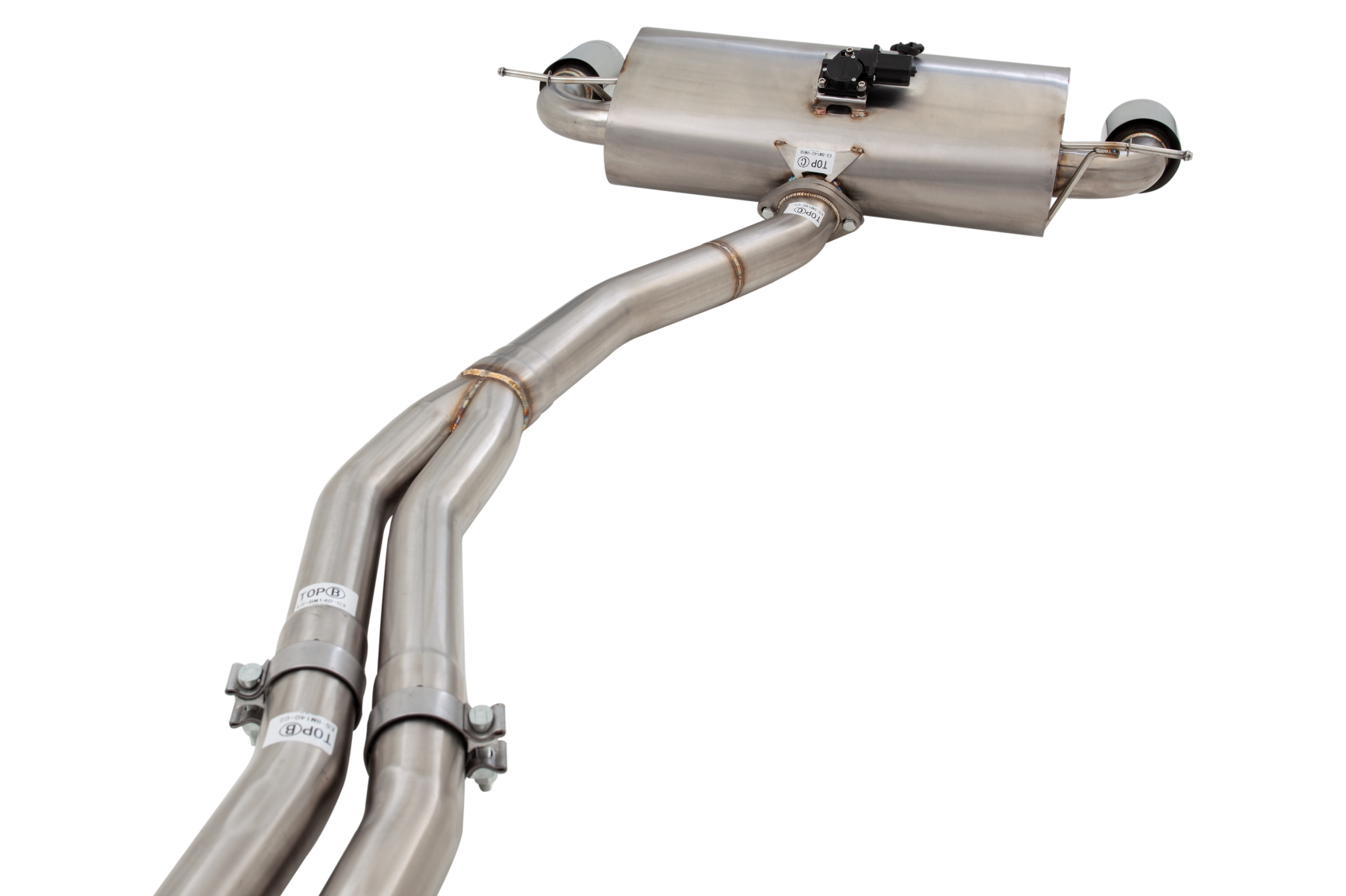BMW M235i (F22) - 2014 - 2016 - Dual 2.5"-3" Cat-Back System Varex Muffler, 304 Stainless Steel