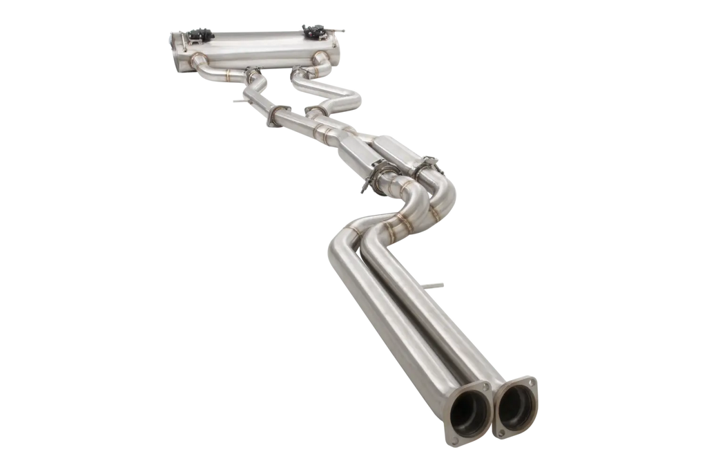 BMW F80 M3 / F82 M4 - 2.5" Twin Cat-Back System Varex Muffler, 304 Stainless Steel