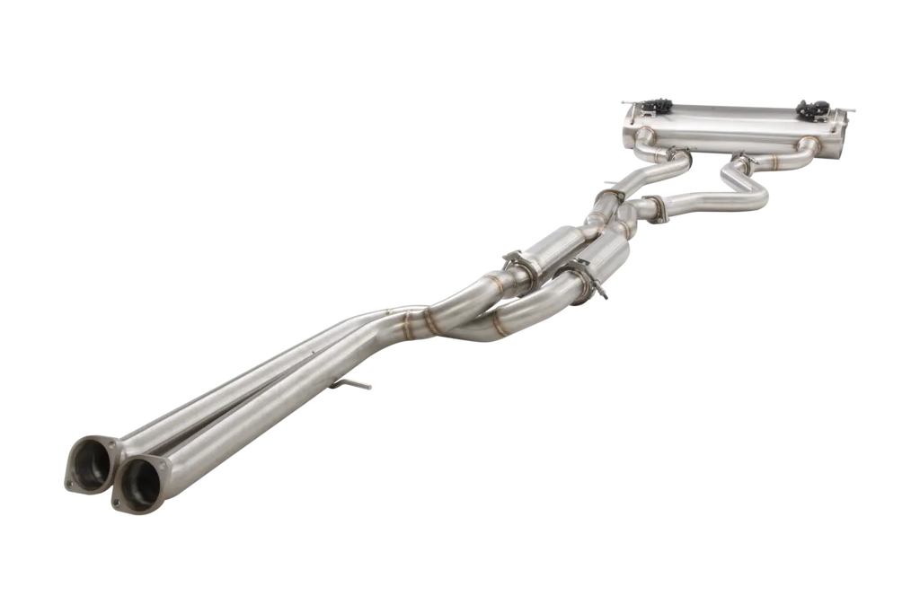 BMW F80 M3 / F82 M4 - 2.5" Twin Cat-Back System Varex Muffler, 304 Stainless Steel