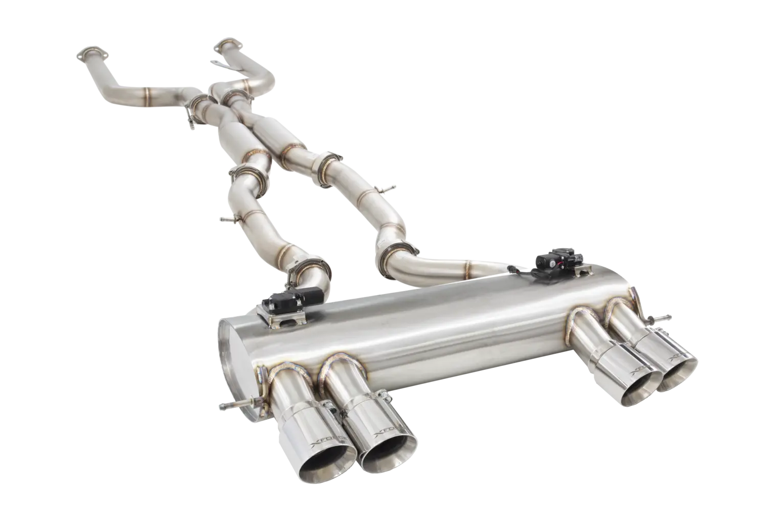 BMW M3 (G80) M4 (G82) - 2020+ - 3" Twin Cat-Back System Varex Muffler, 304 Stainless Steel