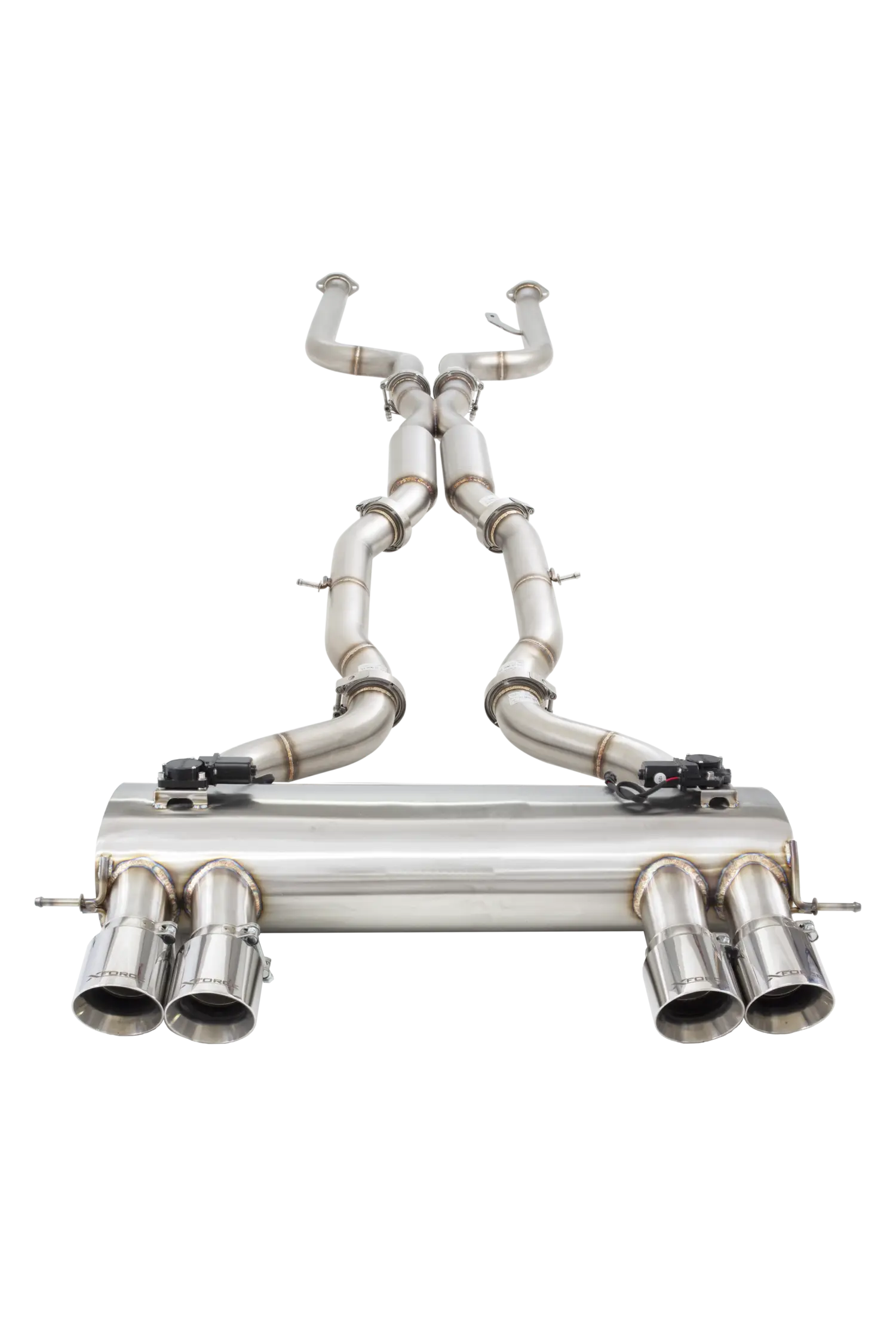 BMW M3 (G80) M4 (G82) - 2020+ - 3" Twin Cat-Back System Varex Muffler, 304 Stainless Steel