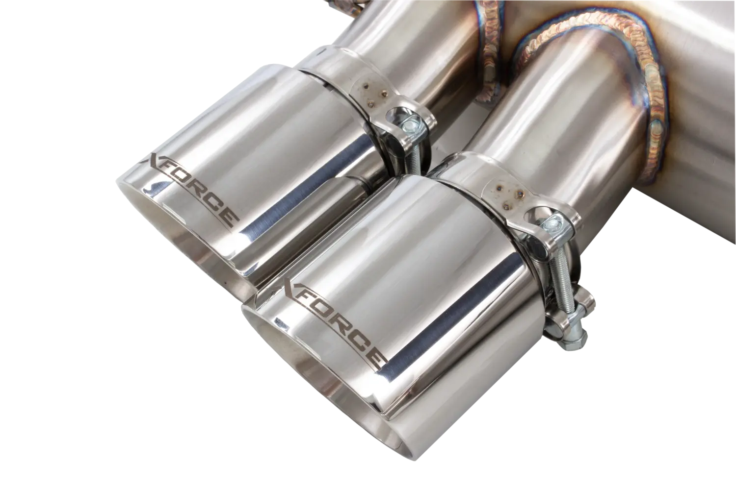 BMW M3 (G80) M4 (G82) - 2020+ - 3" Twin Cat-Back System Varex Muffler, 304 Stainless Steel