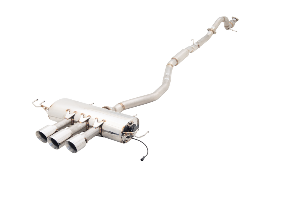 Honda Civic Type R (FK8) - 2017+ - 3" Cat-Back System with Varex Muffler, 304 Stainless Steel