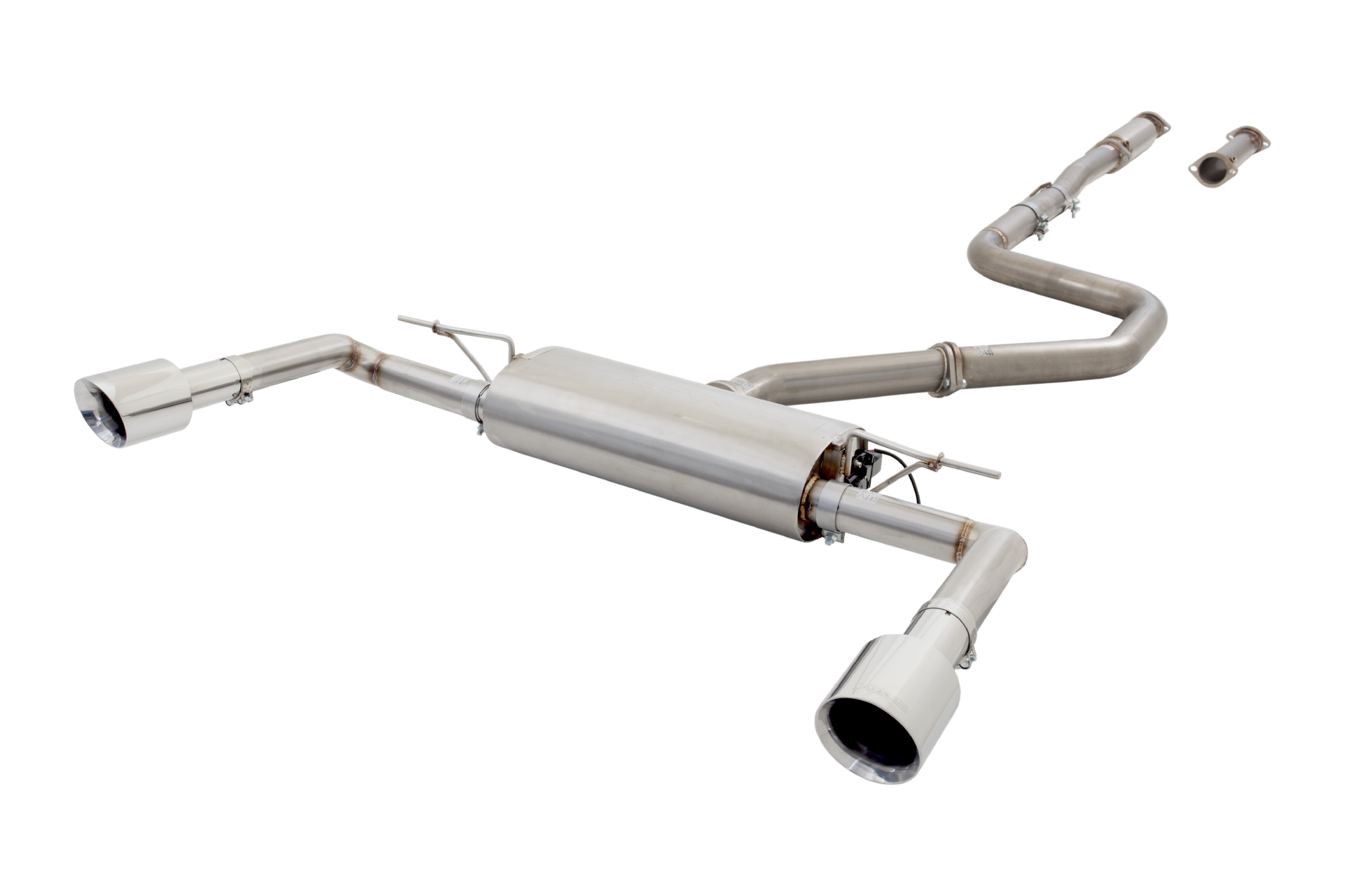 Hyundai Elantra N - 2023+ - 3" Cat-Back System with Varex Muffler, 304 Stainless Steel