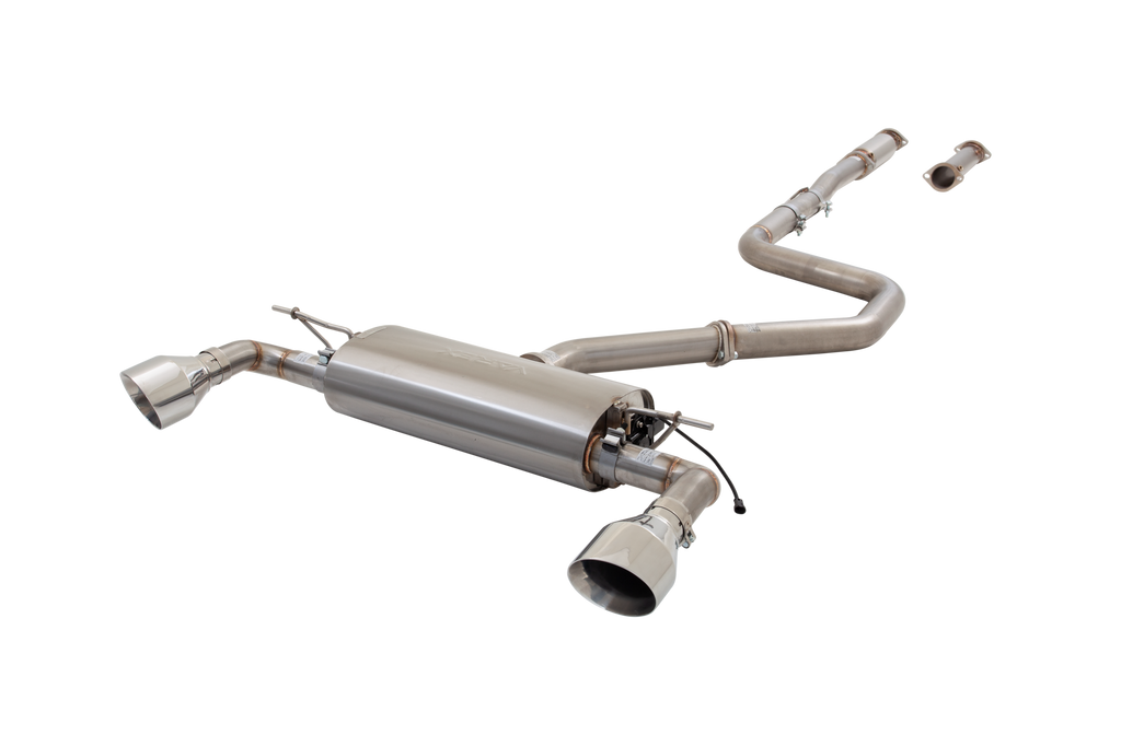 HYUNDAI i30 N 2021+ - 3" Cat-Back System with Varex Muffler, 304 Stainless Steel