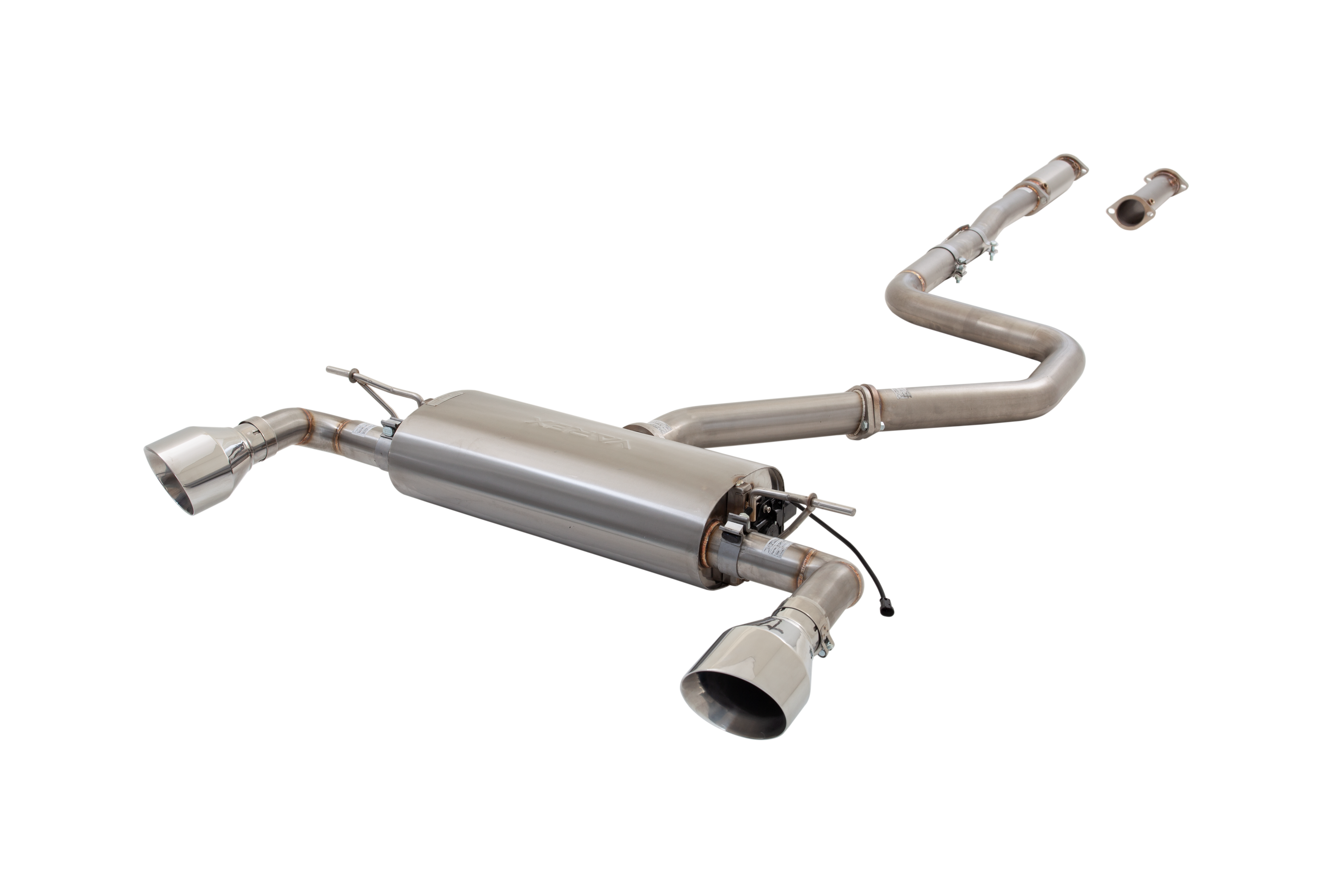 HYUNDAI i30 N 2021+ - 3" Cat-Back System with Varex Muffler, 304 Stainless Steel