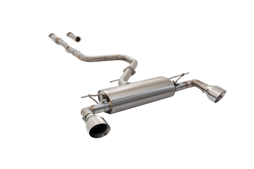 HYUNDAI i30 N 2021+ - 3" Cat-Back System with Varex Muffler, 304 Stainless Steel