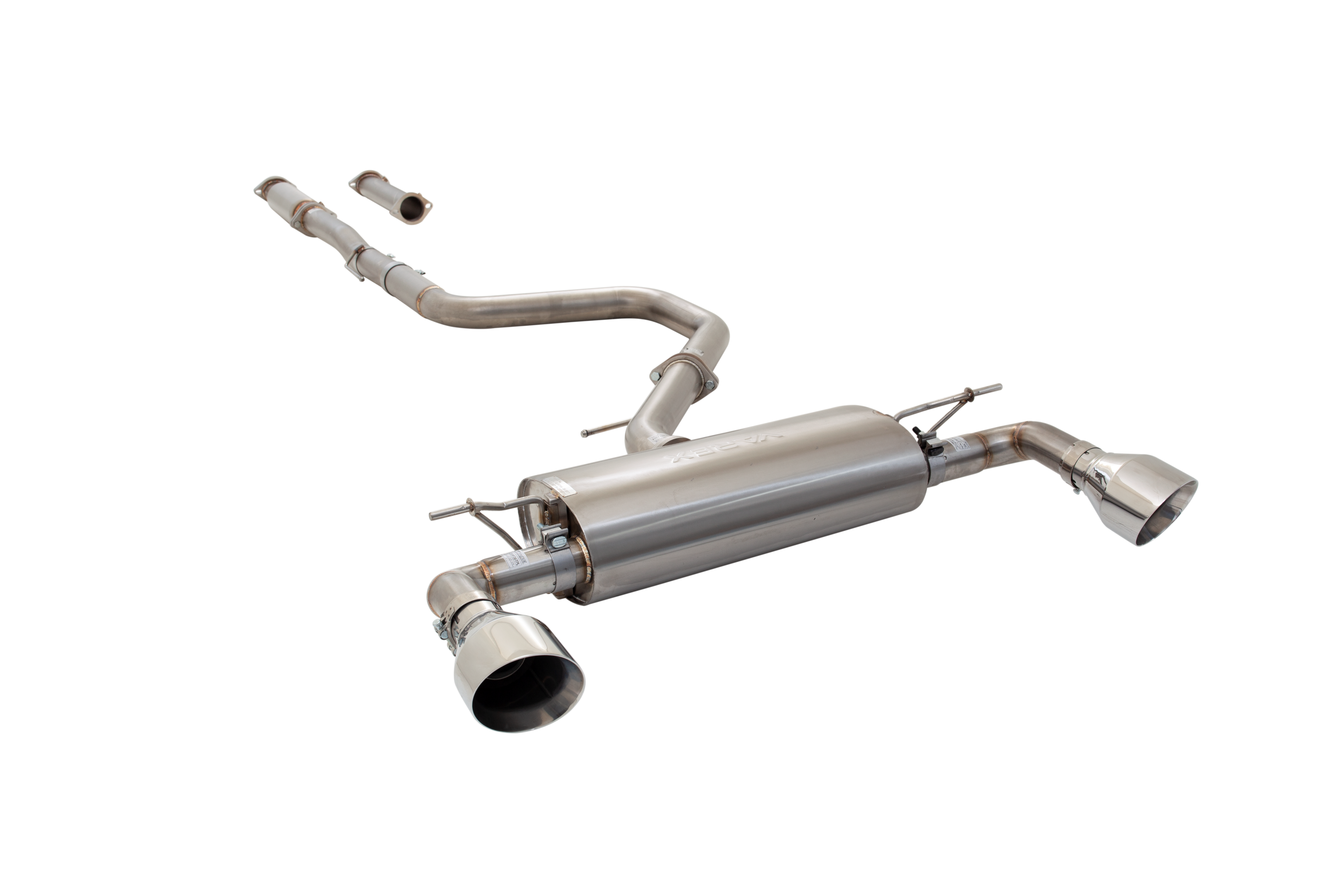HYUNDAI i30 N 2021+ - 3" Cat-Back System with Varex Muffler, 304 Stainless Steel