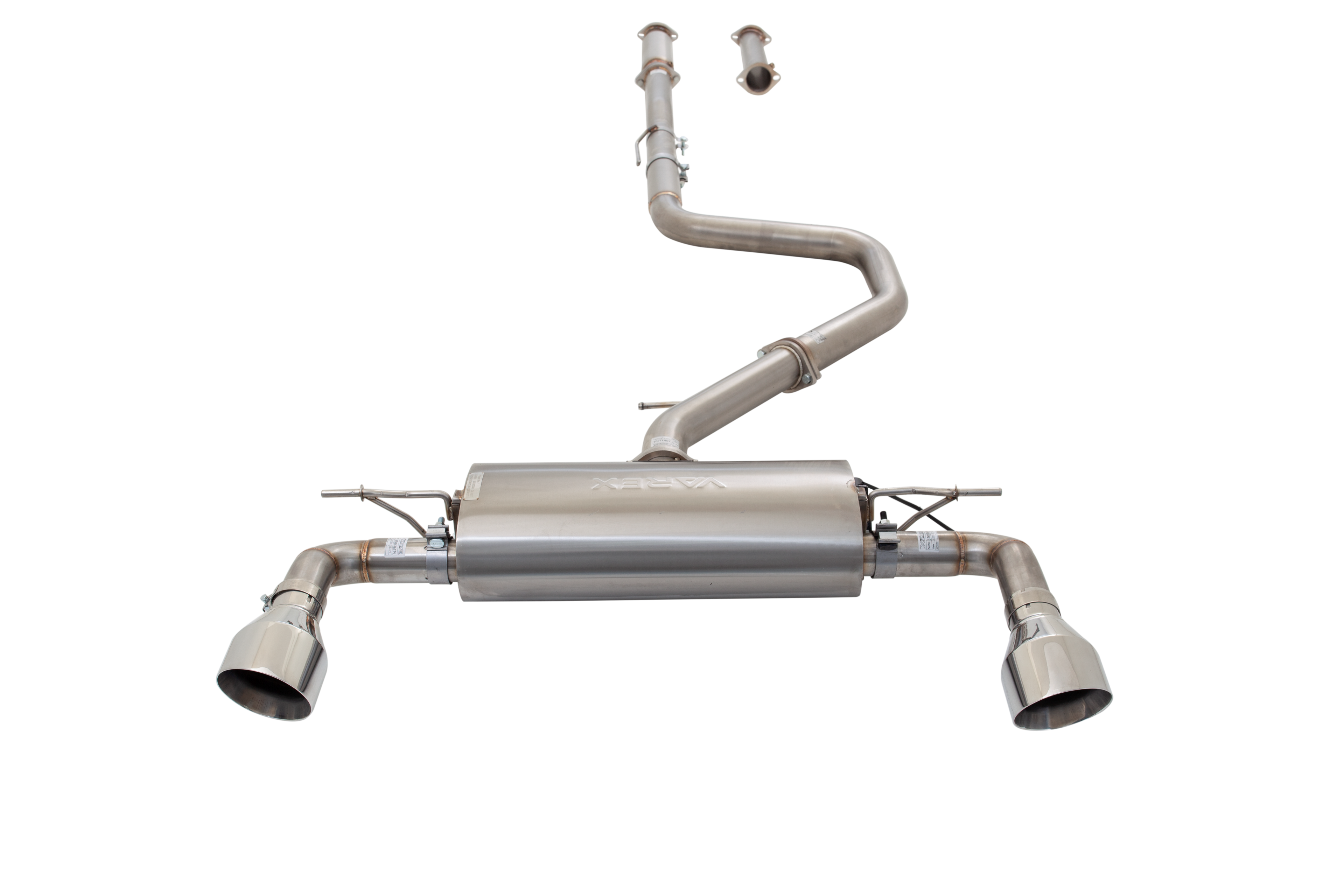 HYUNDAI i30 N 2021+ - 3" Cat-Back System with Varex Muffler, 304 Stainless Steel